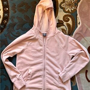 Pink Zip-Up Hoodie